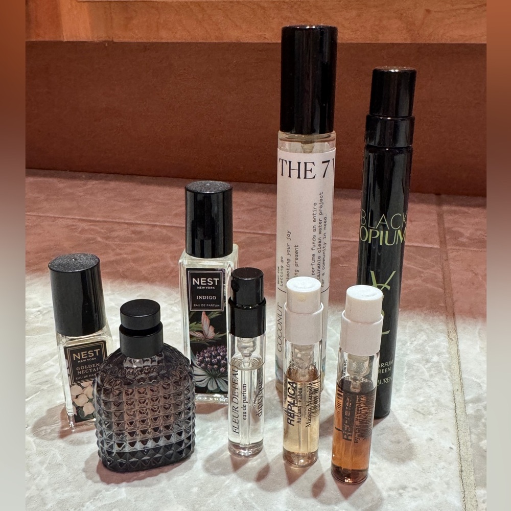Lux perfume mini’s and samples- Diptyque / YSL / Maison Margiela